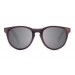 Berlin dark brown polarized wooden sunglasses side