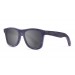 Miami black skate wood polarized sunglasses front